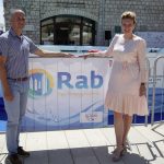 2. Nikola Grgurić gradonačelnik grada Raba Ivana Matušan direktorica Turističke zajednice grada Raba
