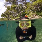 kada su uvjeti dobri, valja ih iskoristiti cak i obicnim snorkelingom. prosjecno zadrzavanje daha biti ce dovoljno da uspjesno kadrirate motive, i poradite na postavkama
