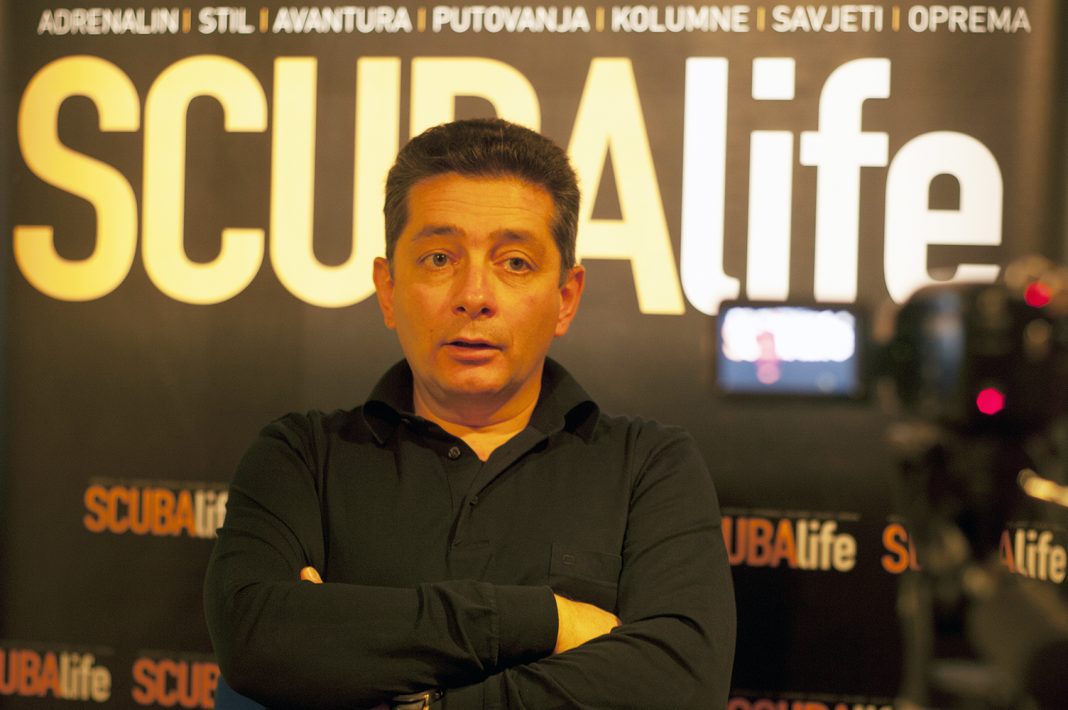 Doktor Mario Franolić specijalist je hitne medicine, liječnik podvodne i hiperbarične medicine, mentor u Zavodu za podvodnu i hiperbaričnu medicinu KBC Rijeka i pročelnik HGSS stanice Pula / FOTO: SCUBAlife