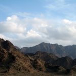 Fujairah – planinski lanac Hajar kao pozadina pješčanih uvala