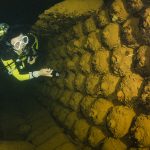 Bombe i granate još i danas stoji uredno posložene unutar potpalublja Umbrie / FOTO: Goran Butajla