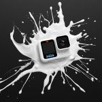 HERO13 Black Polar White paint splatter