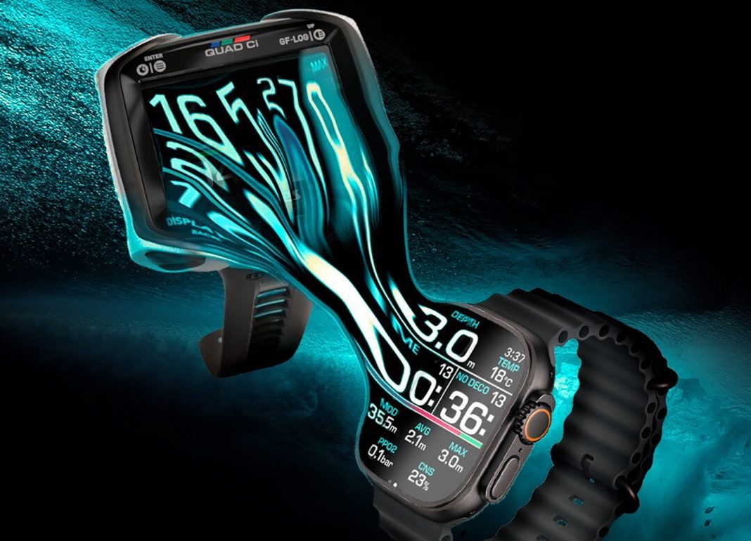 Mares aplikacija za Apple Watch Ultra