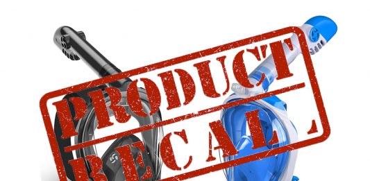 Upozorenje – hitan opoziv za full face snorkeling maske