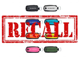 Opoziv Scubapro Monorail džepova za utege