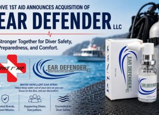 Dive 1st Aid kupuje Ear Defender LLC