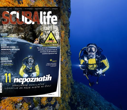 Ljetni broj SCUBAlife magazina (58. broj – ljeto 2026.)
