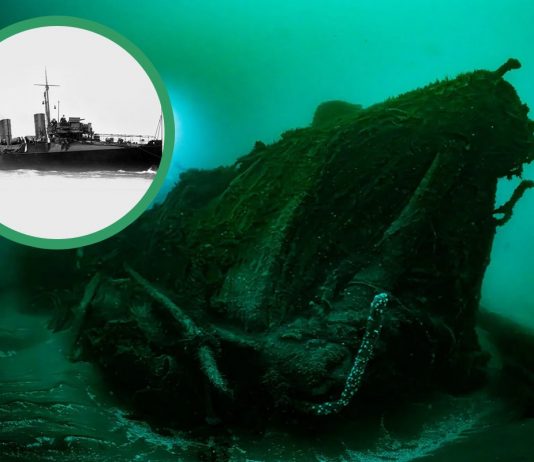 Razarač HMS Tiger pronađen 118 godina nakon kobnog sudara