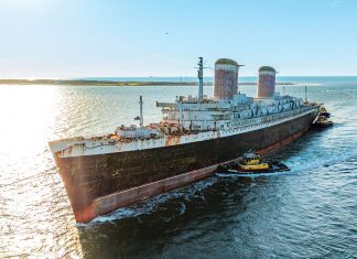 SS United States postaje najveći umjetni greben na svijetu